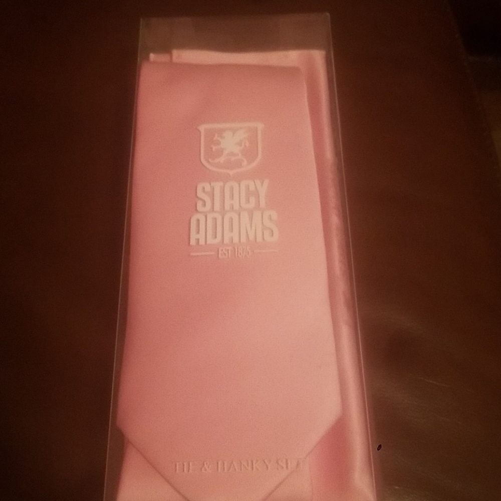 Men's Stacy Adams Tie and Hanky Set